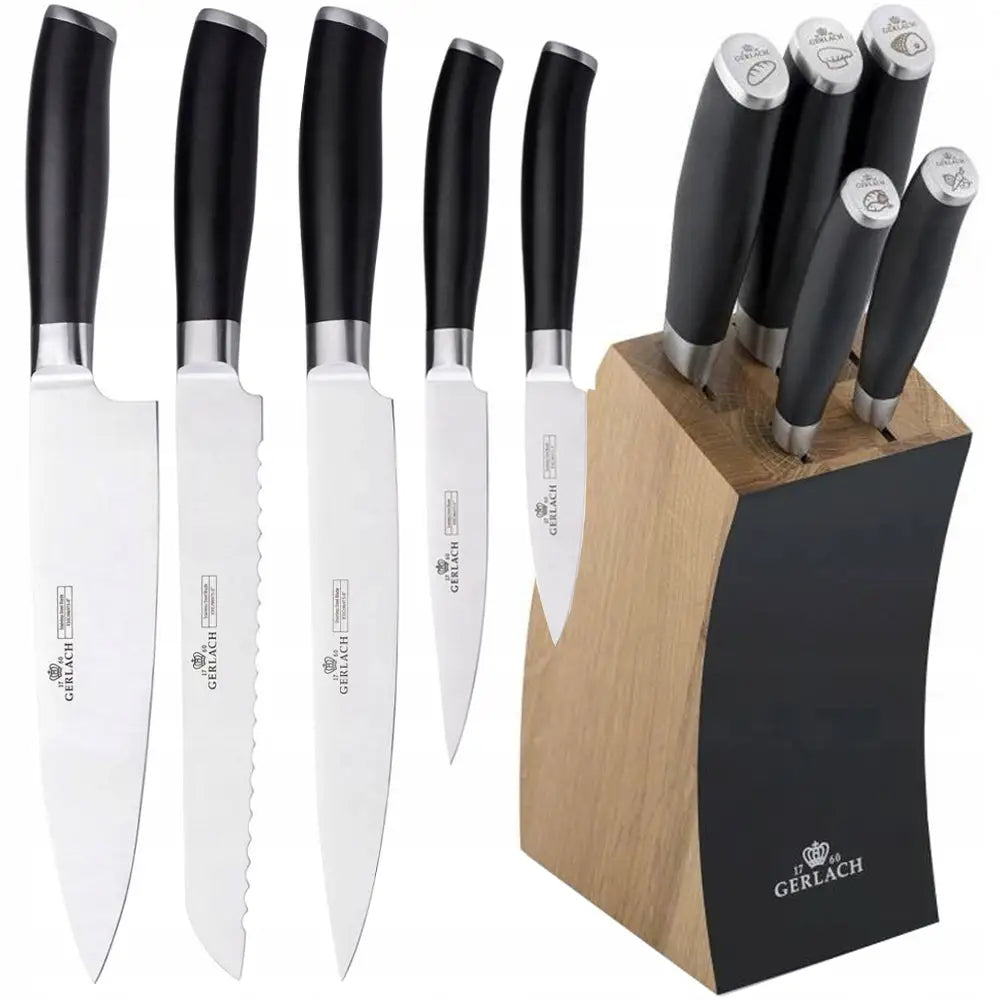 Gerlach Knivsett Deco med Trefotblokk 991