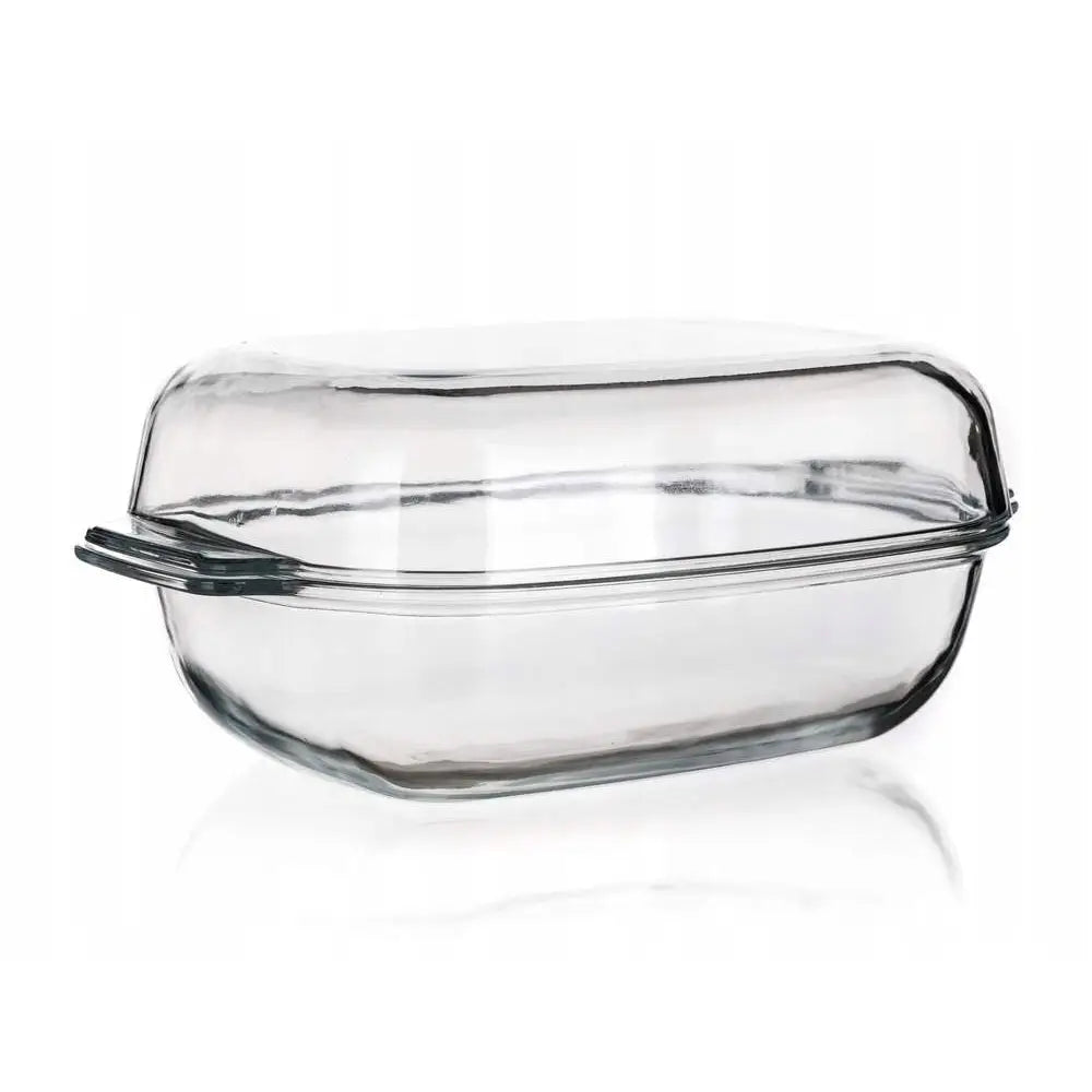 Glass Ildfast Form med Lokk 5,7 l