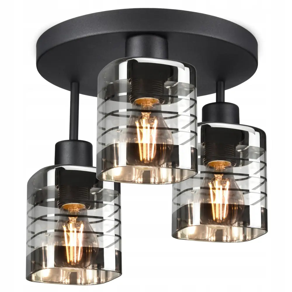Glass Taklampe Hengende Lysekrone Led Plafond