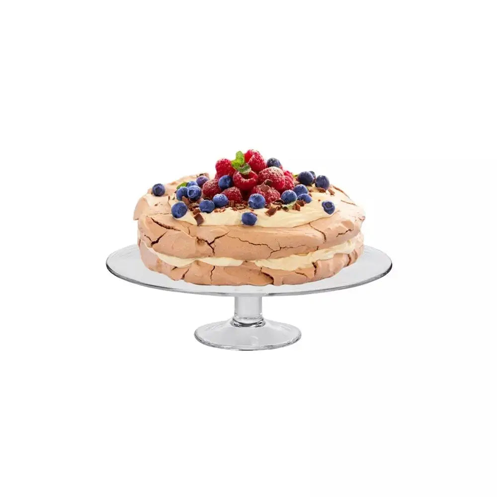 Glassfat for Kaker Dessert Fruktfat 32cm Krosno
