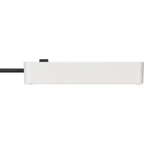 Grenuttak Ecolor med Usb 4-veis Hvit/svart 1,5m