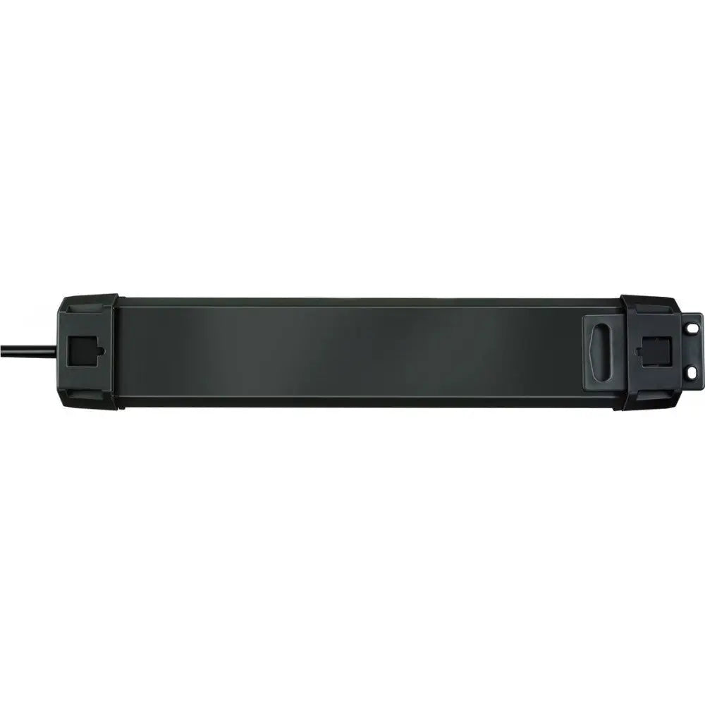 Grenuttak med Overspenningsvern Premium-line 60000a 4-veis Svart 3m