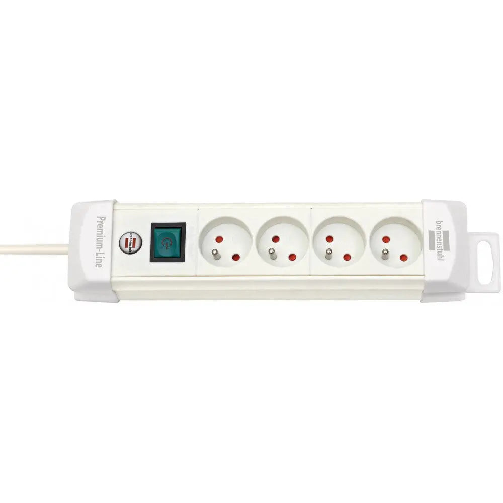 Grenuttak Premium-line 4-veis Hvit 1,8m
