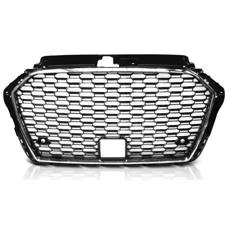 Grill Audi A3 (8v) 17- Rs3 Style Chrome Black