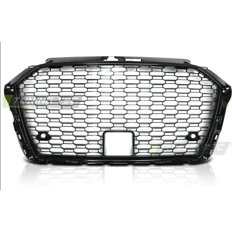 Grill Audi A3 (8v) 17- Rs3 Style Glossy Black