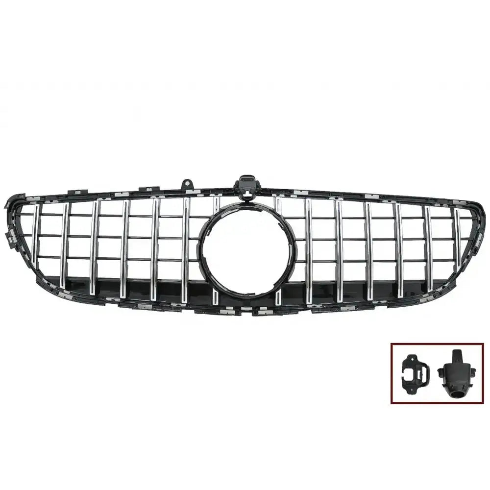 Grill Mercedes Cls W218 Facelift 14-17 Gt-r Panamericana Design Chrome V.1
