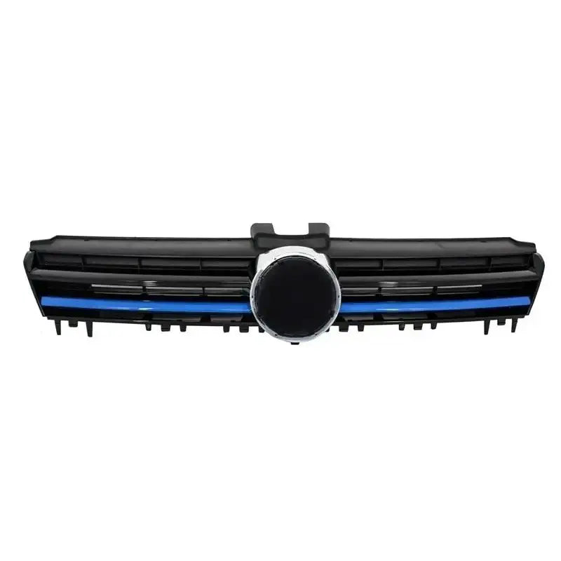 Grill Vw Golf 7 Vii 12-17 R-line Gte Design Blue Insertions