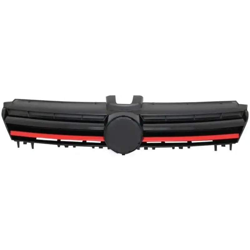 Grill Vw Golf Vii 7 5g 13-17 Gti R-line Design Red Insertions