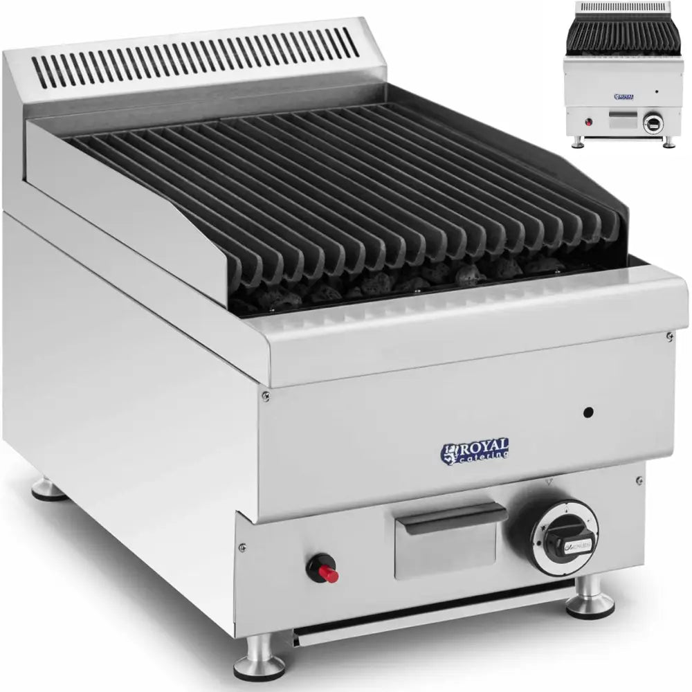 Grillplatå på Naturgass med Riller 50 x 27 Cm 7200 w