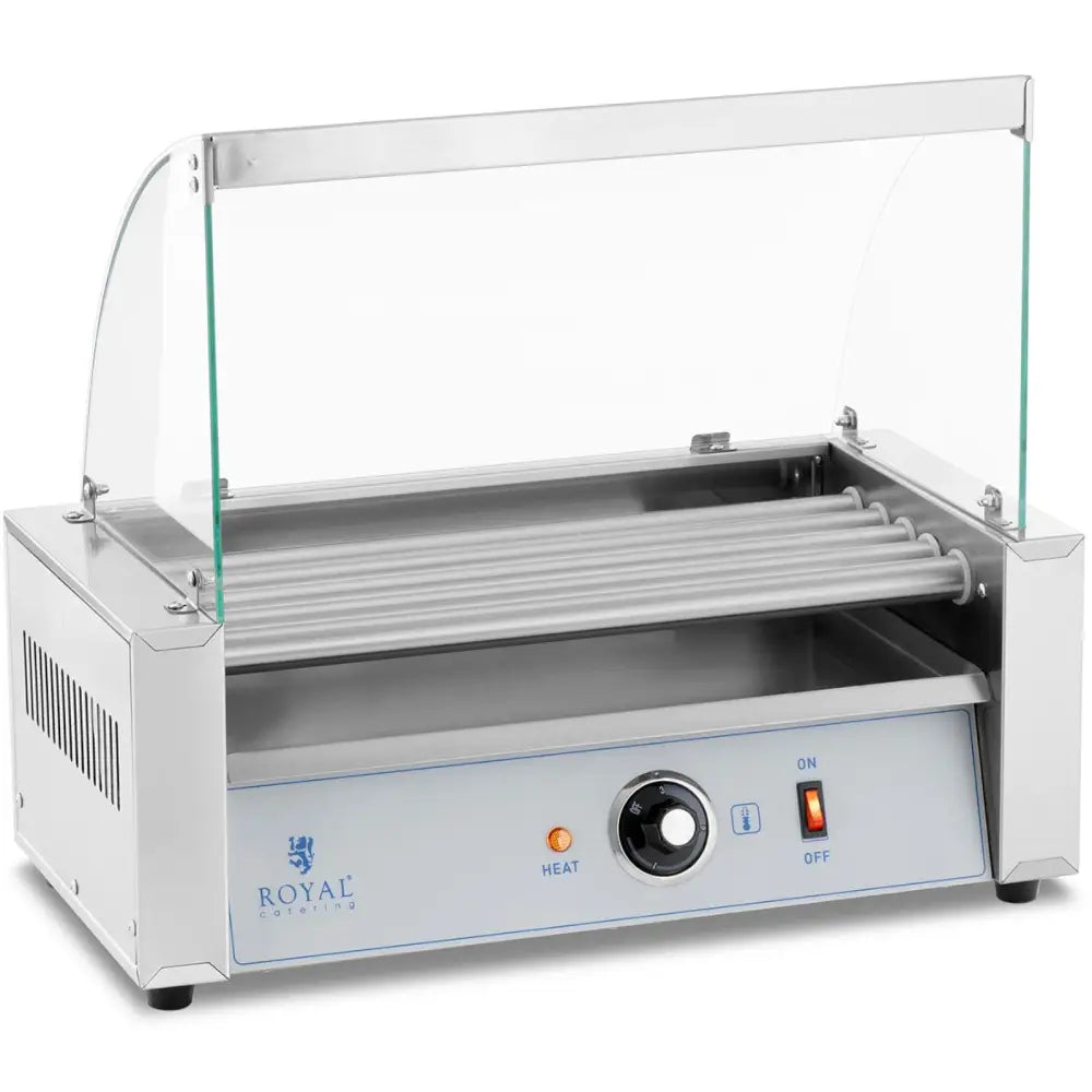 Grillpølsevarmer med Ruller - 5 Ruller 500 w