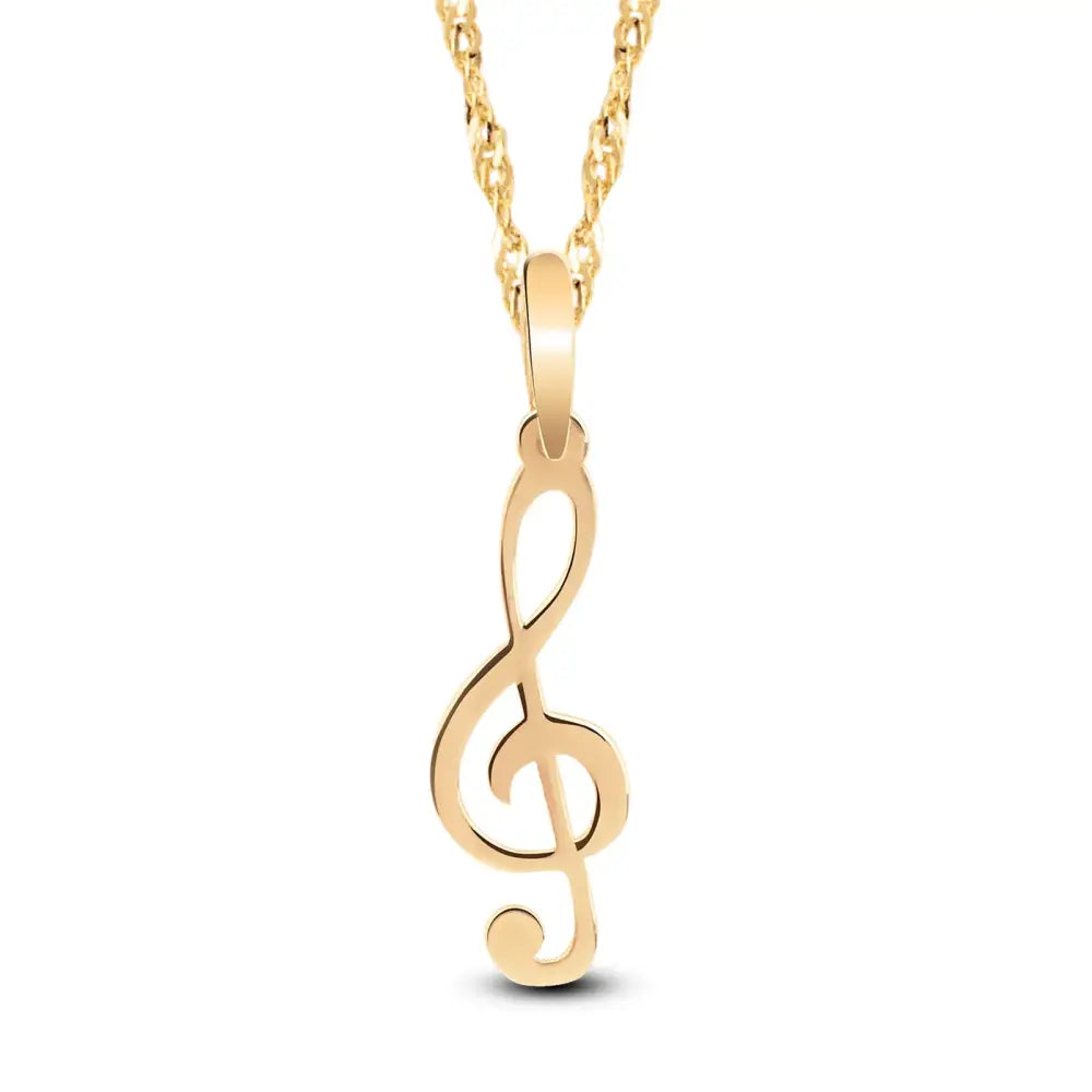 Charm Anheng 585 Gull - 0.3g 24mm til Kjede