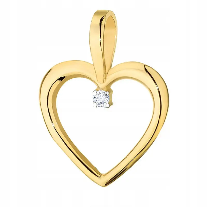 Forlovelsesring Dame i 14k Gull - Brylant 0,005ct