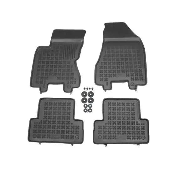 Gulvmatte Gummi Svart - Nissan X-trail 07-13