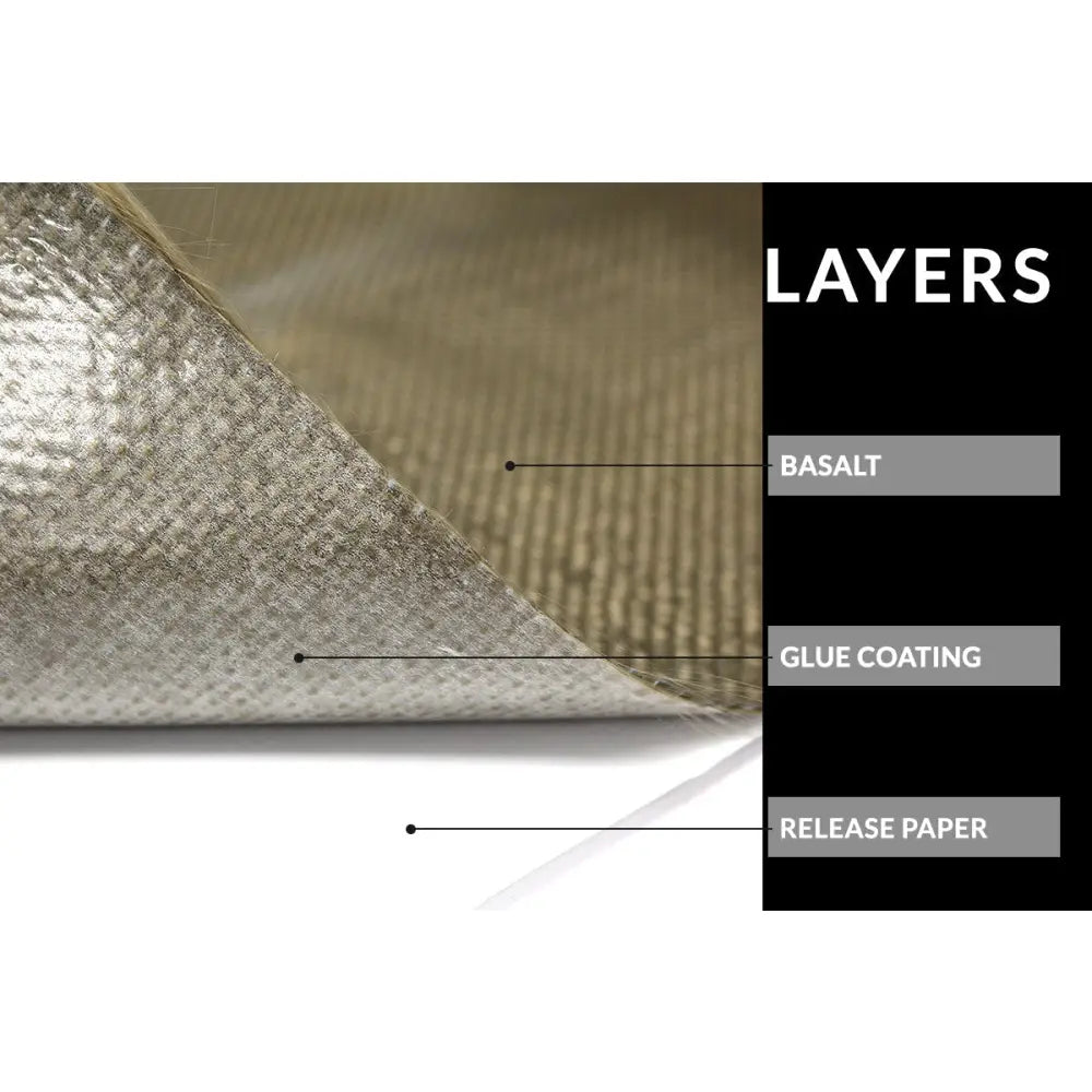 Heat Shield 0,6mm 30cm x 30cm Titaniumowa