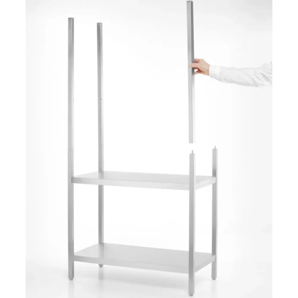 Hendi 813041: Metall Lagringshylle 5 Hyller 900 x 450 x 1800 Mm