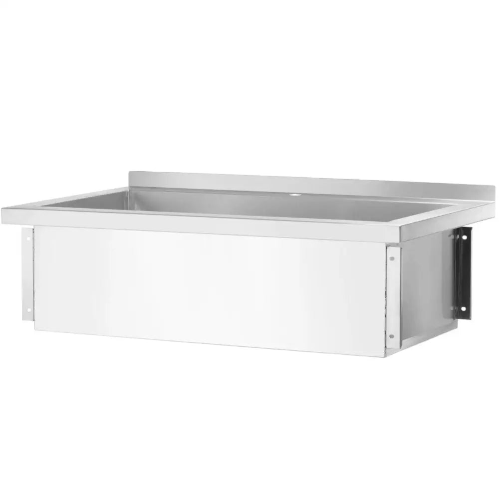 Hendi Rustfritt Stål Enkeltkammers Gastrovask Basseng 1000 x 600 x 850 Cm