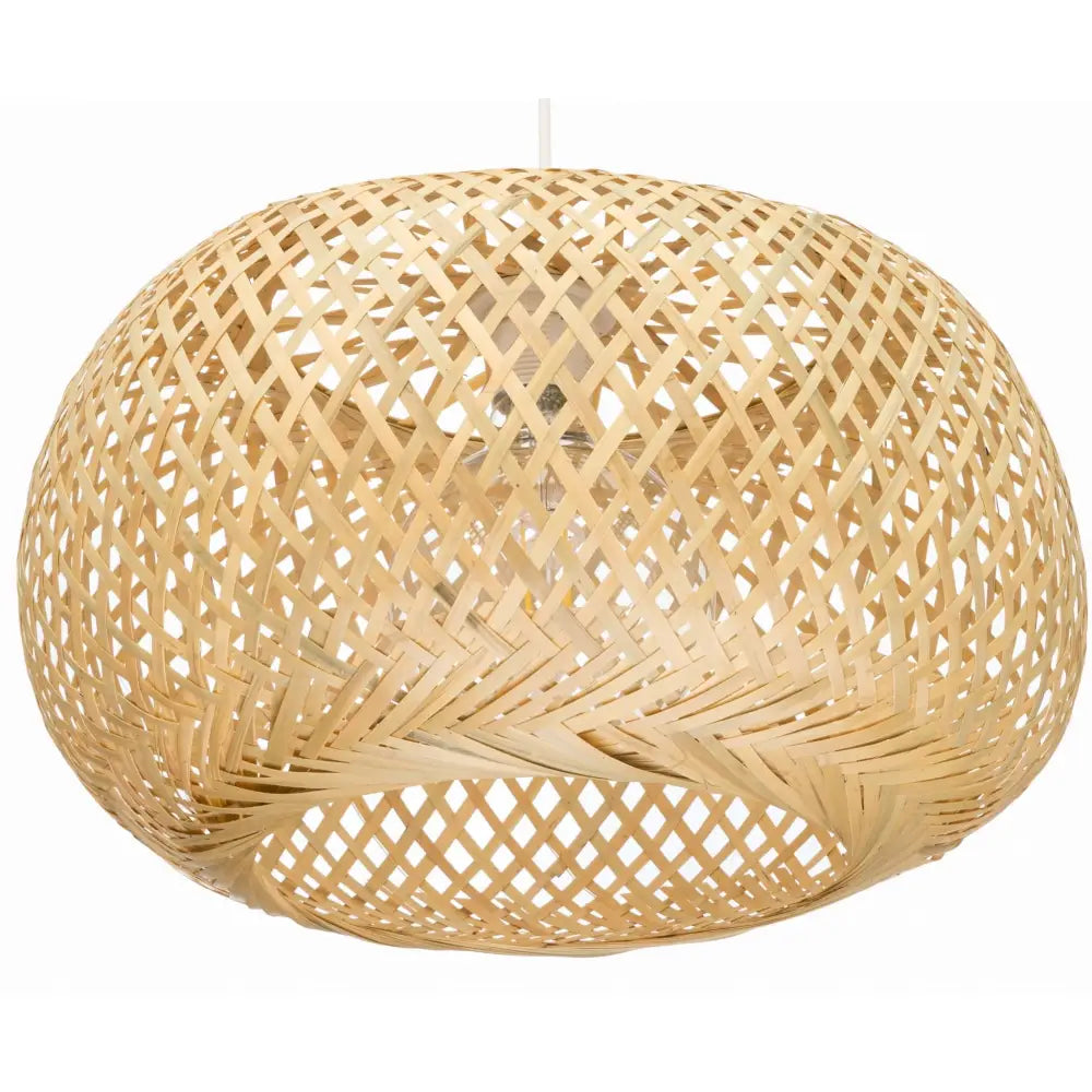 Hengende Boho-lampe i Bambus 40cm Dmt02 (lw_dmt02)