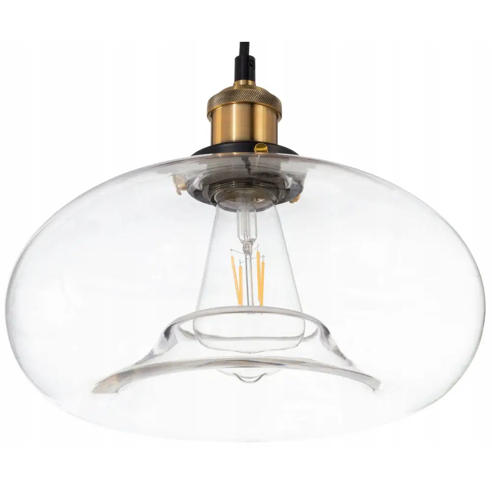 Hengende Glasslampe Loft Cairo Gull (ep005-8)