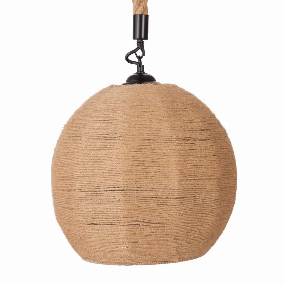 Hengende Jute Lampe Mumia Boho (dd06)