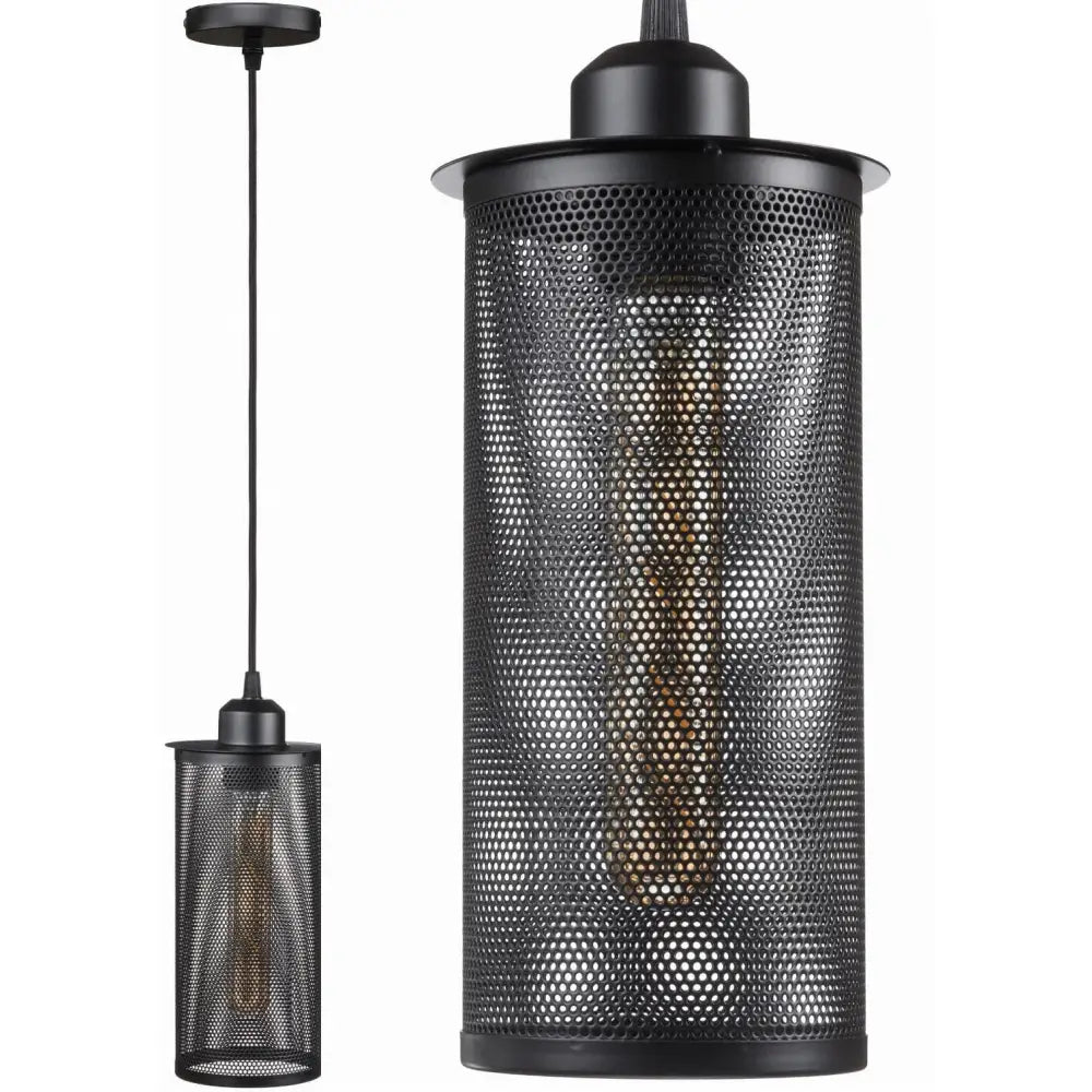 Hengende Metallnett Lampe Tube (dd12)