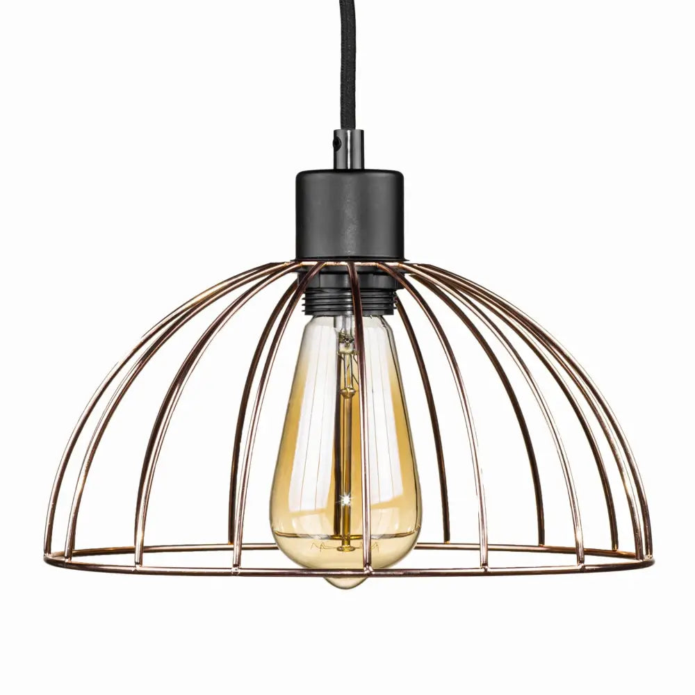 Hengende Taklampe Golden Rose Metallisk Loft (ep019)