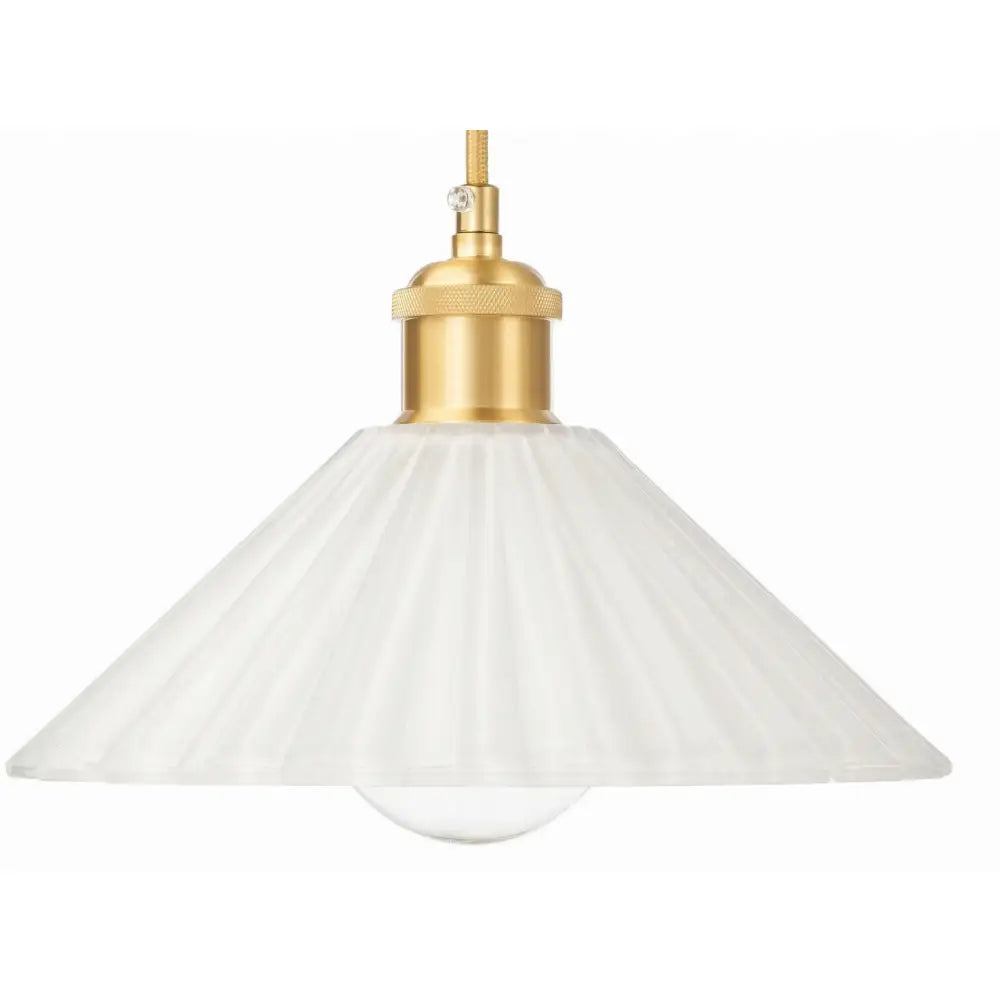 Hengende Taklampe i Glass Japandi Melkehvit (lhs-spider-6-c Melkehvit)