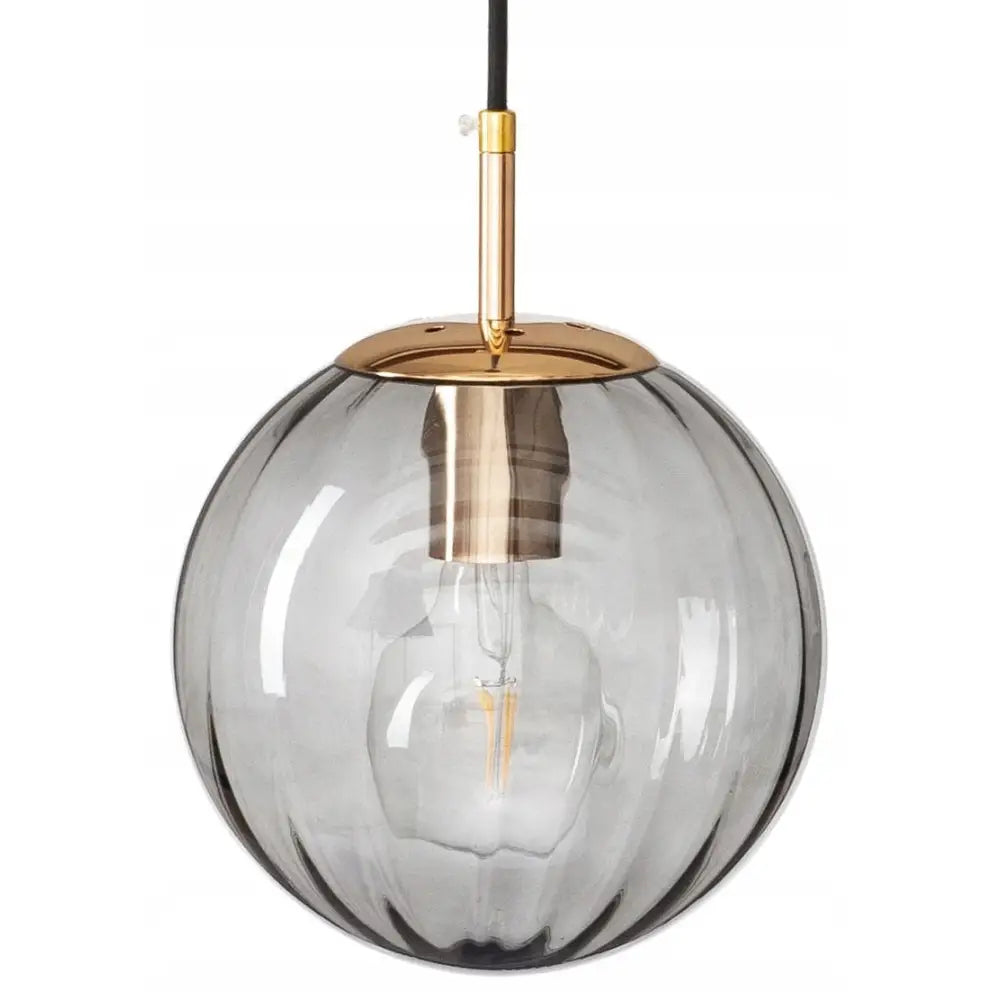 Hengende Taklampe Pandora i Glass Grå (lhs-spider-10-o Grå)