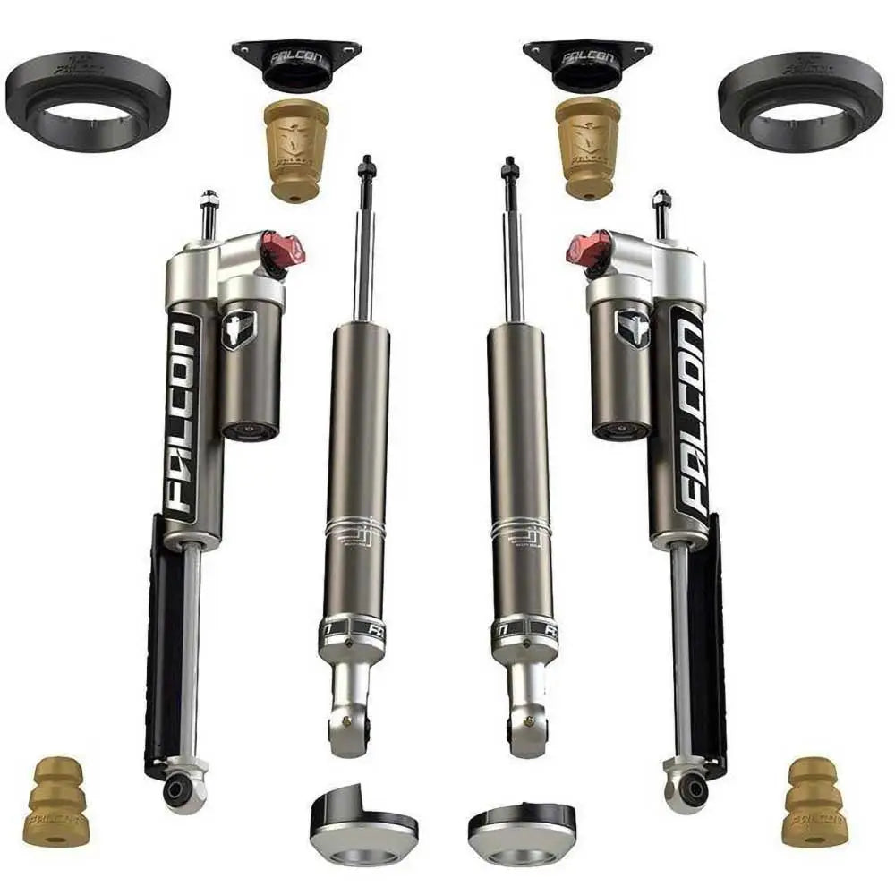 Hevesett med Falcon Sport Tow/haul Teraflex Løft 0-2’’ - Toyota Prado J12 02-09