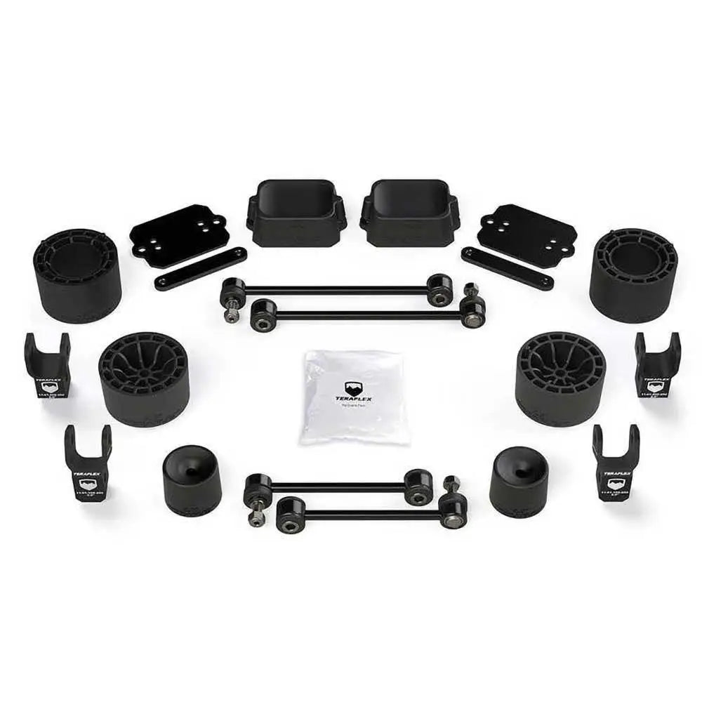 Hevesett med Forlengelsesstenger for Dempere Teraflex Rubicon 2,5’’ Heve Jeep Wrangler Jl 4xe 21-