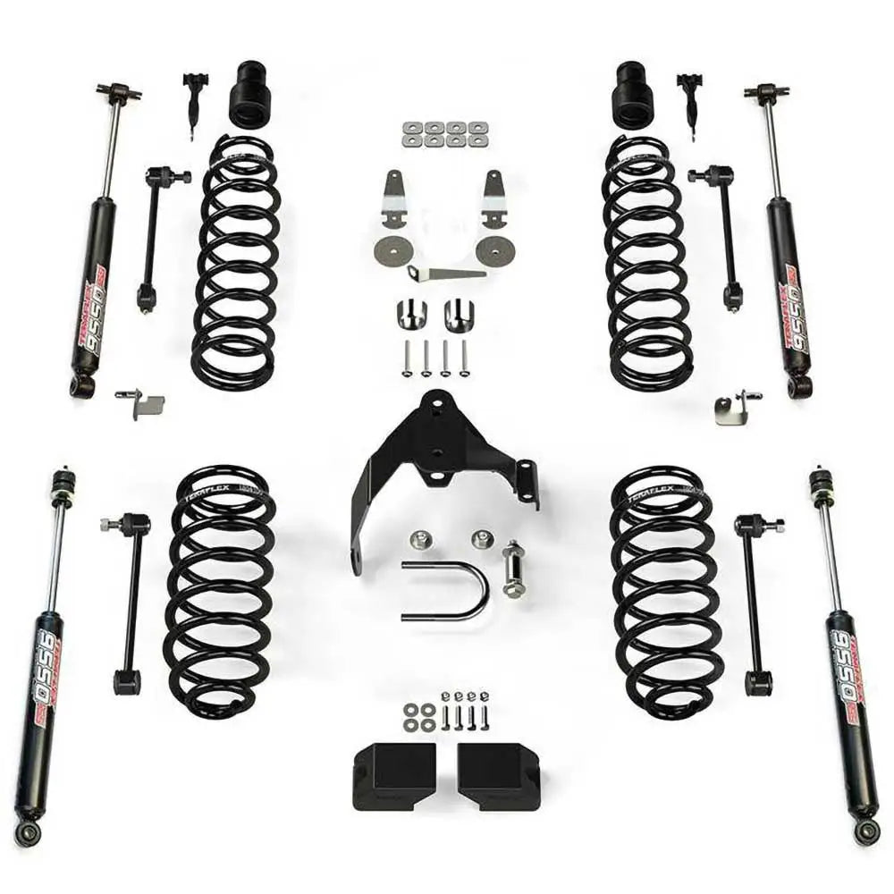 Hevesett z Amortyzatorami Vss 9550 Twin-tube Teraflex Løft 3’’ - Jeep Wrangler Jk 4 d 07-18