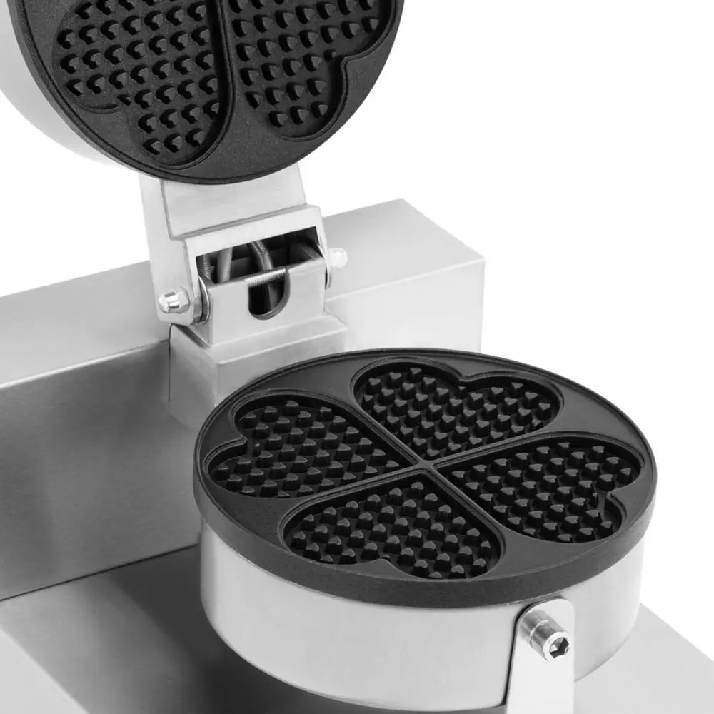 Hjerteformet Vaffeljern 180mm 1000w - Produsentkode: 1015530