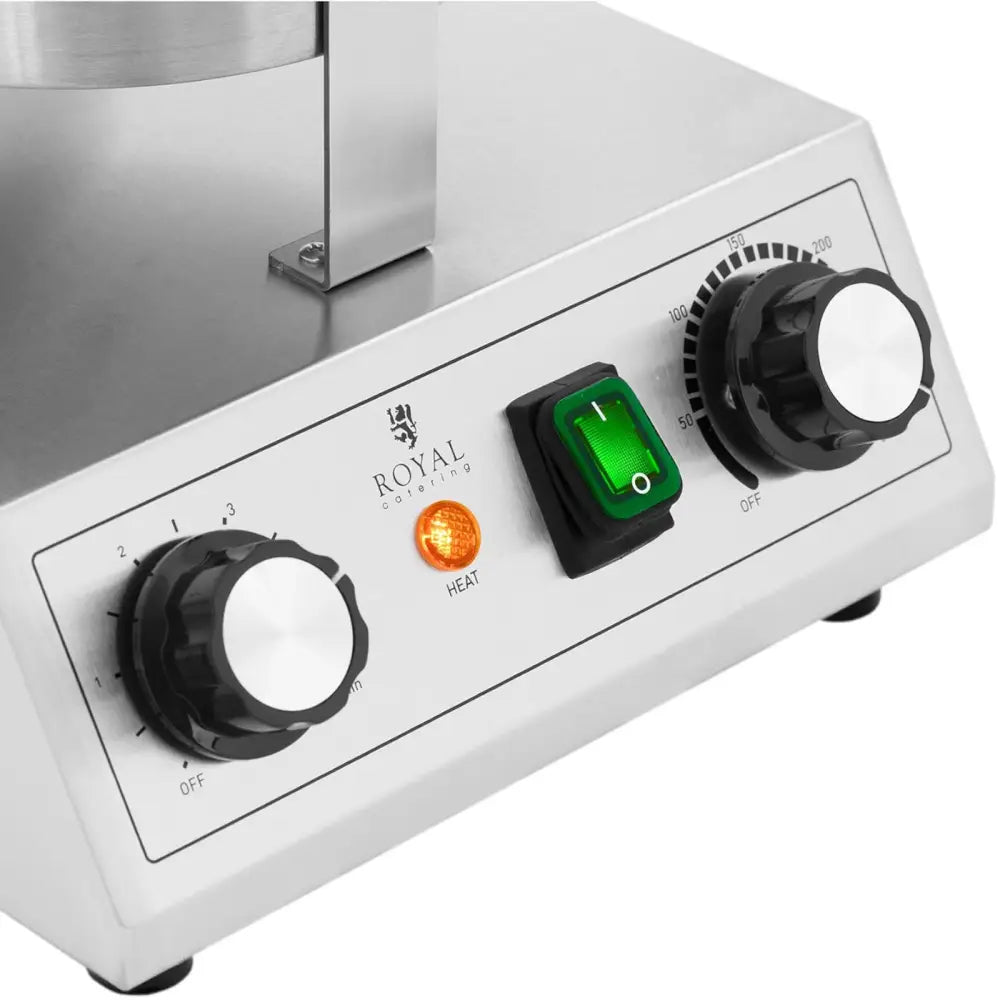 Hjertefriformet Vaffeljern 180 Mm 1000 w