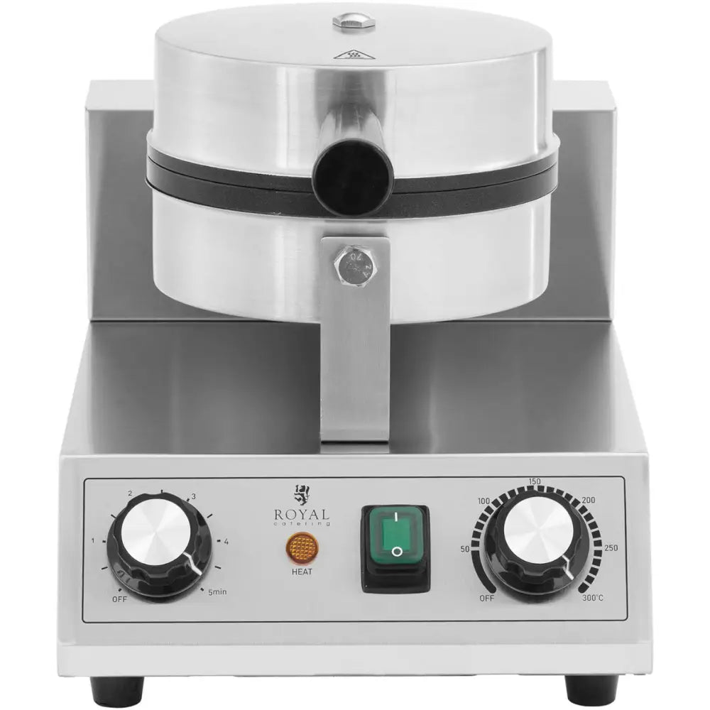 Hjertefriformet Vaffeljern 180 Mm 1000 w