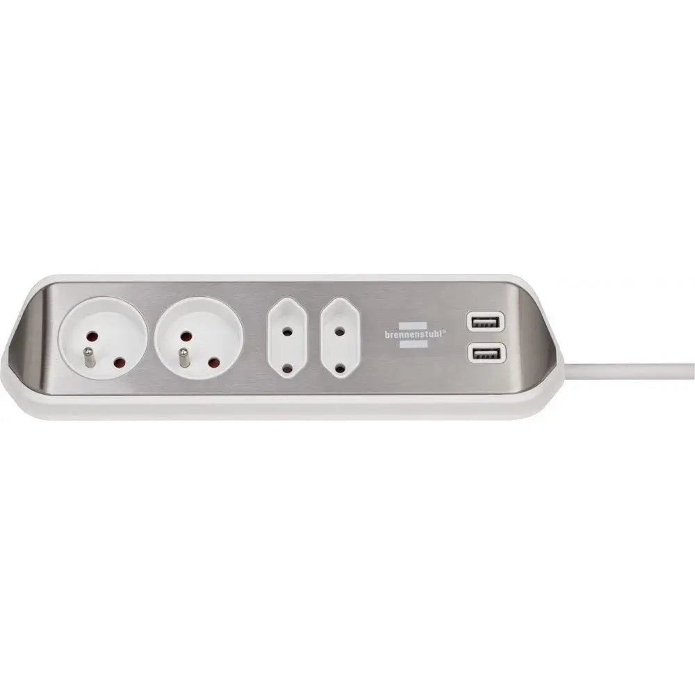 Hjorneuttak ®estilo V2 med 4-veis + 2 x Usb 310a