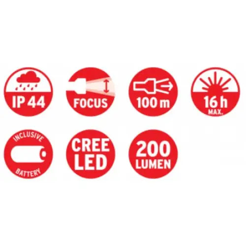 Hodelykt Led Luxpremium Kl 200 f 200lm