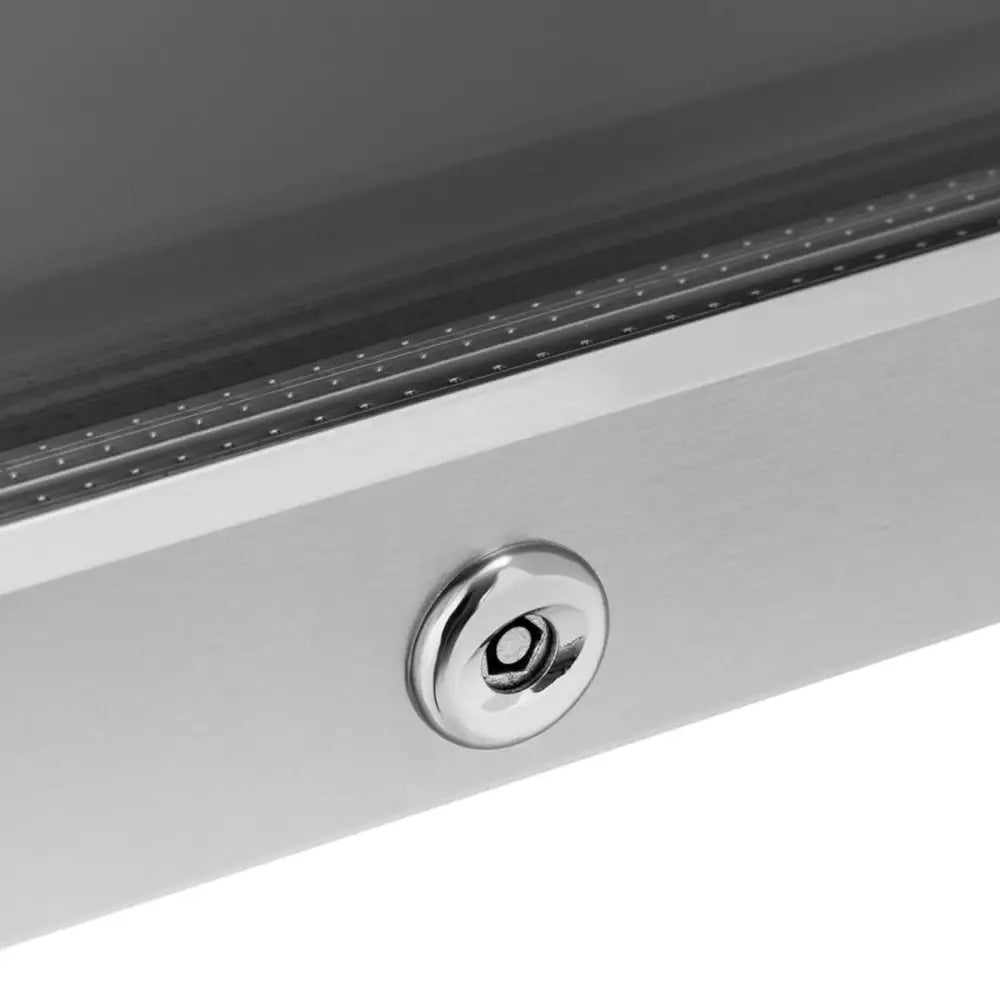 Humidor Sigarskap i Sedertre og Stål med Led-belysning