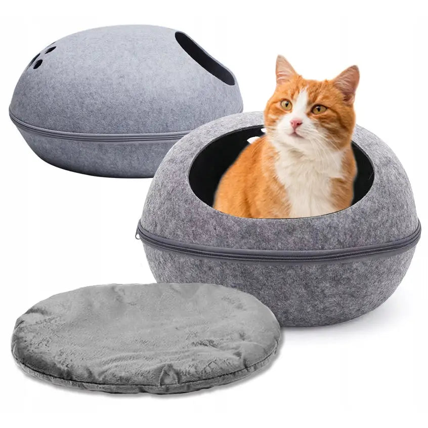 Hundehus Kattehus Katteseng for Vinteren + Pute