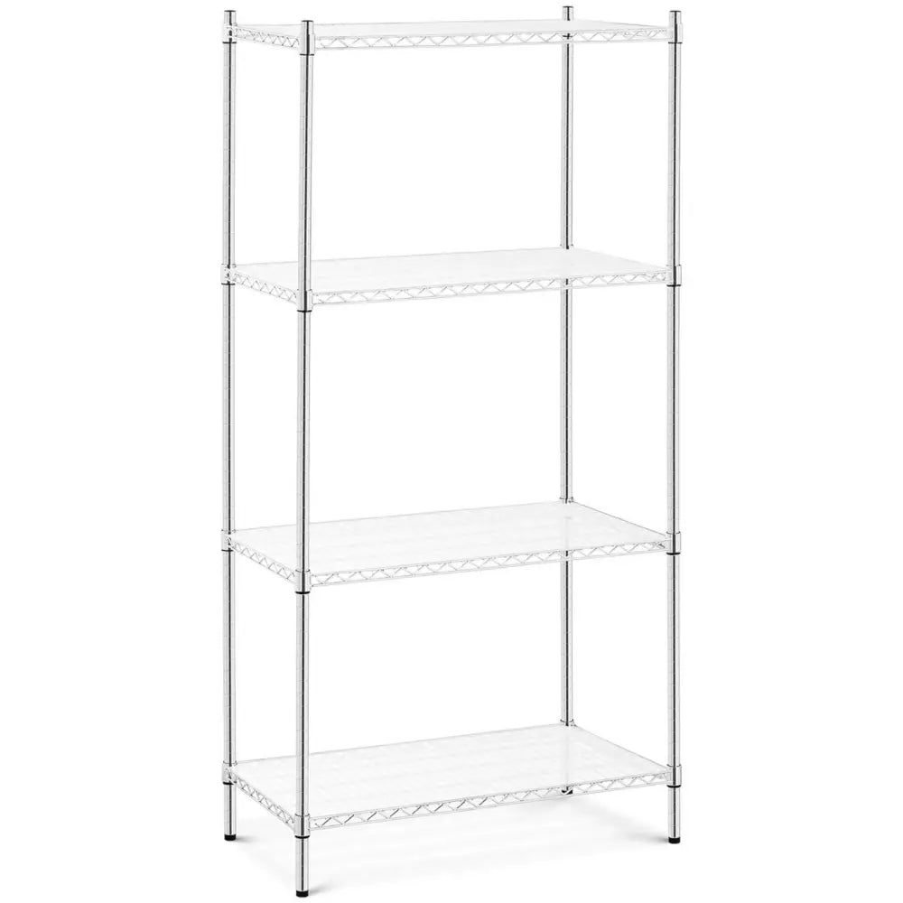 Hylleenhet Chrome 4 Hylle + 4 Matter 1000 Kg 90x45x180 Cm