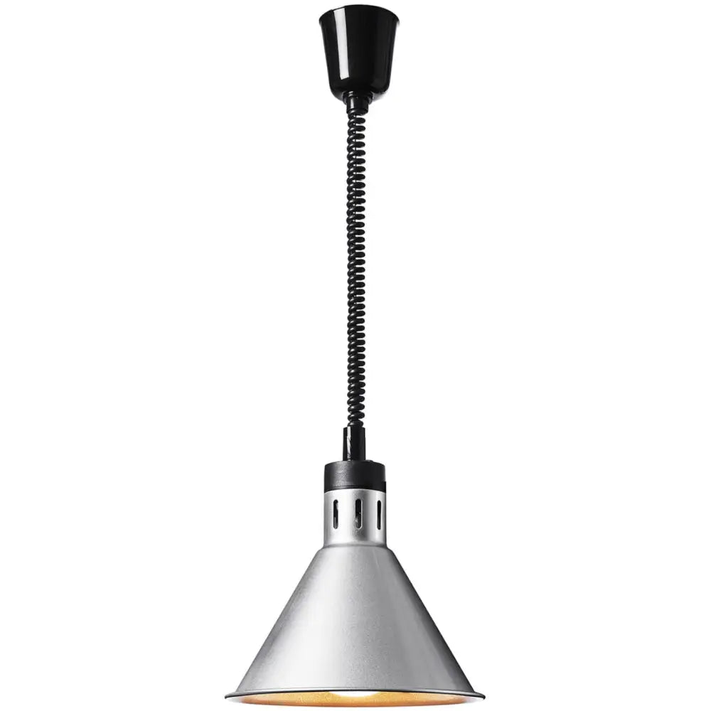 Infrarød Hengende Matvarmelampe Sølv ø27.5 Cm 250 w