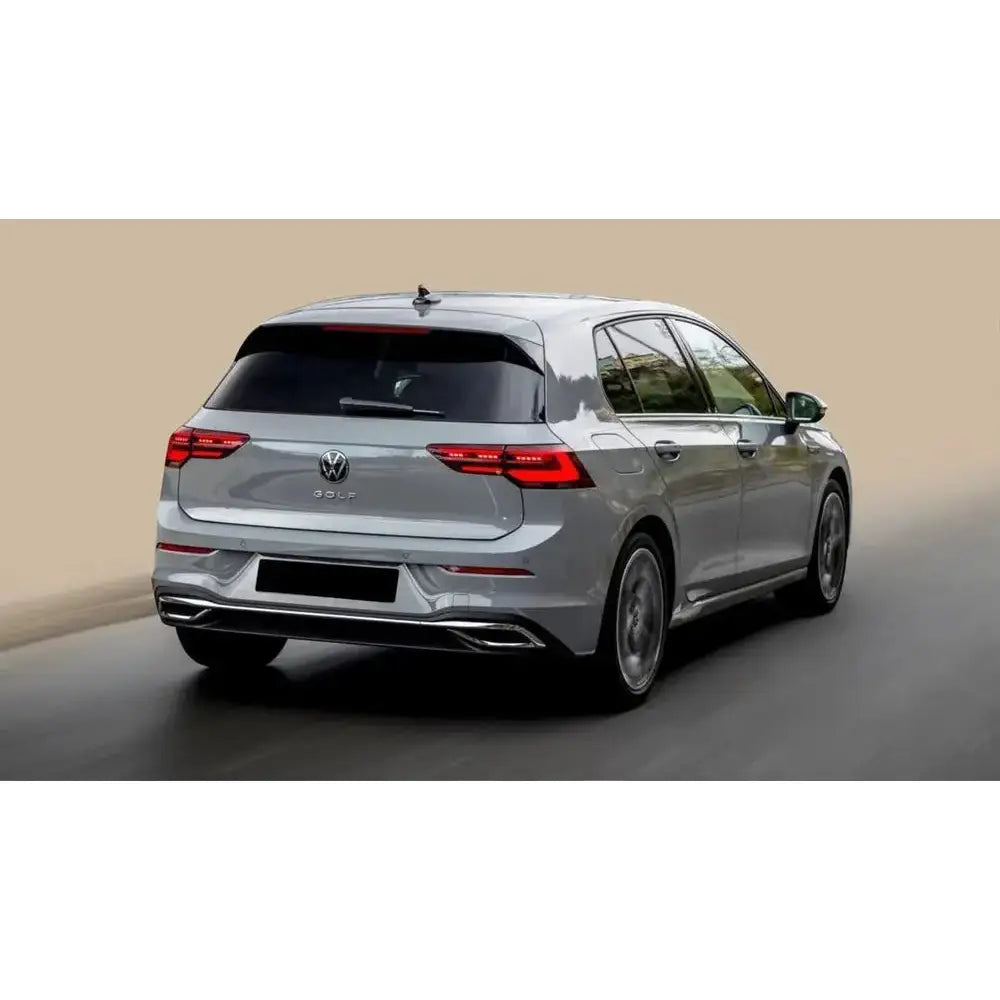 Innstegslister Vw Golf Viii 19- Stål Sølv Speil