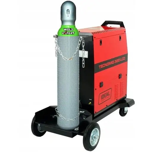 Invertersveiseapparat Migomat Ideal Tecno Mig 320 Lcd Synergisk 400v 4x4 Mma