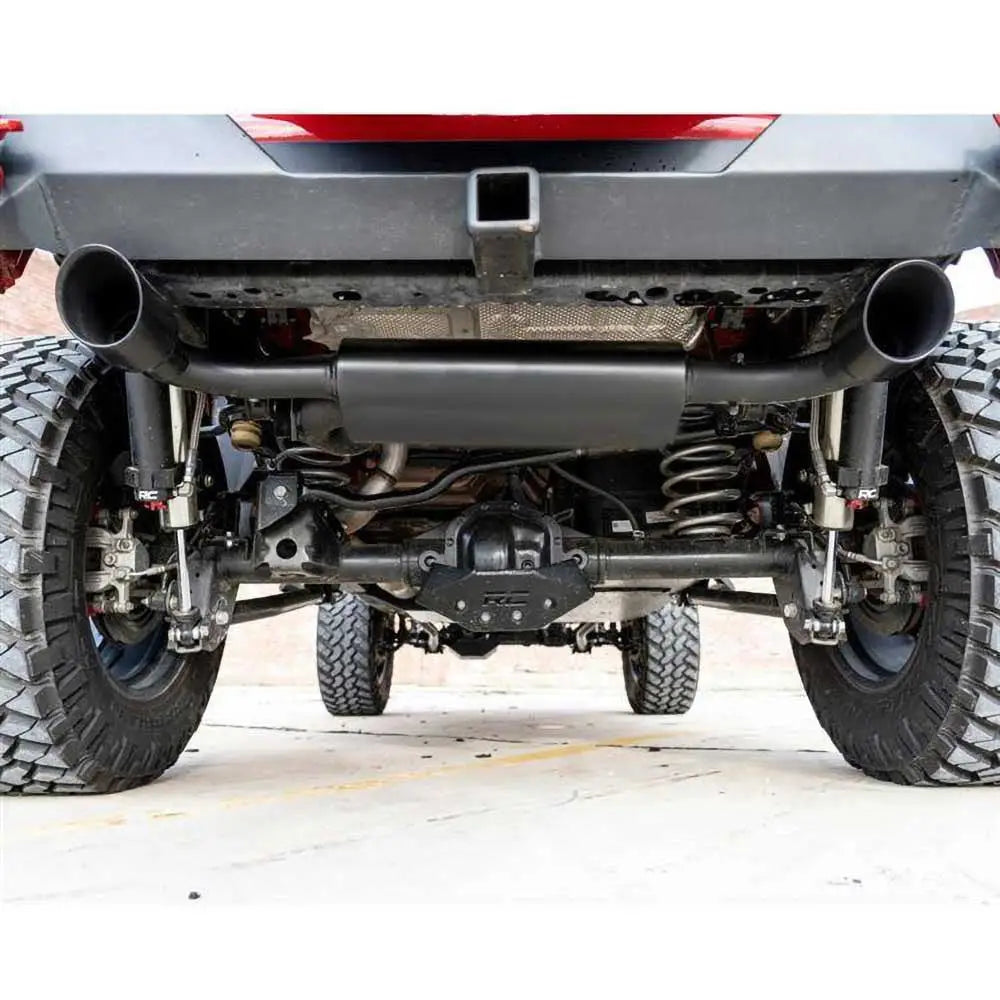 Jeep Wrangler Jl 2 d 18- Dobbel Sort Eksos - Rough Country
