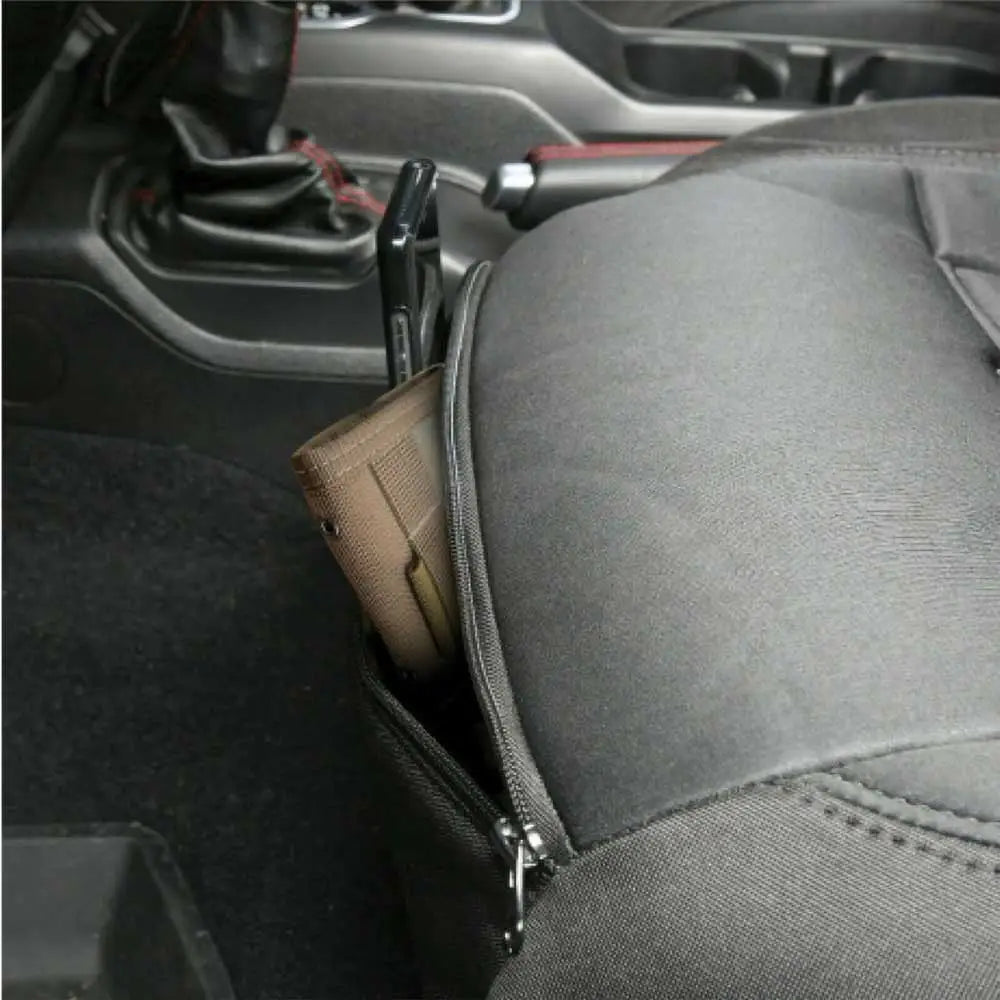Jeep Wrangler Jl 4xe 21- Neopren Svart/svart Setetrekksett