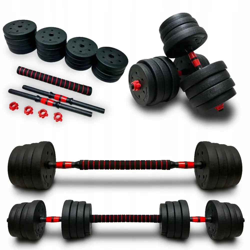 Justerbare Bitumen Håndvekter for Trening 2 x 15 Kg
