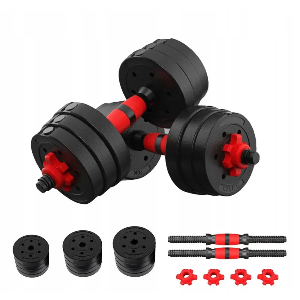 Justerbare Hantler for Trening 2x20kg Sett på 40kg Stort Treningssett