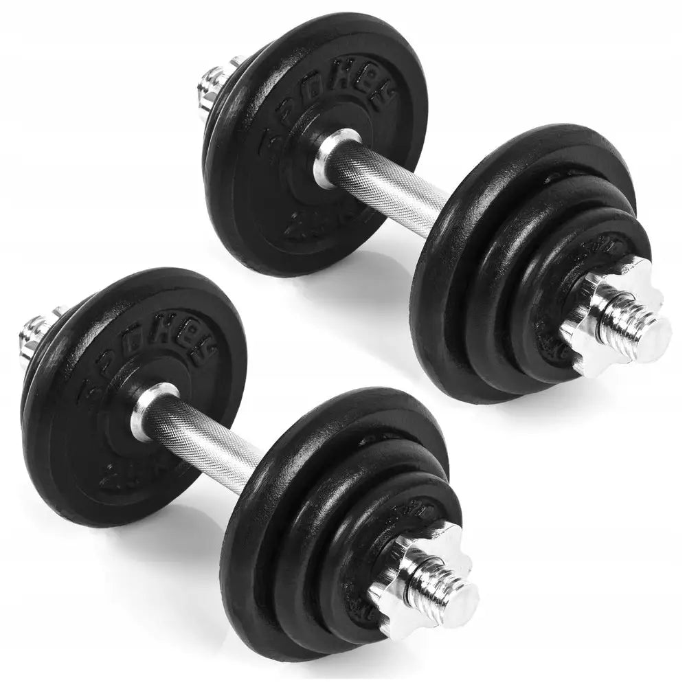 Justerbare Hantler Manualer Vekter for Fitness-trening 2x10 Kg