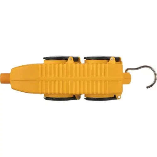 Kabeltrommel Powerblock Ip54 Egnet for Byggeplasser 5m Svart H07rn-f 3g2,5mm²