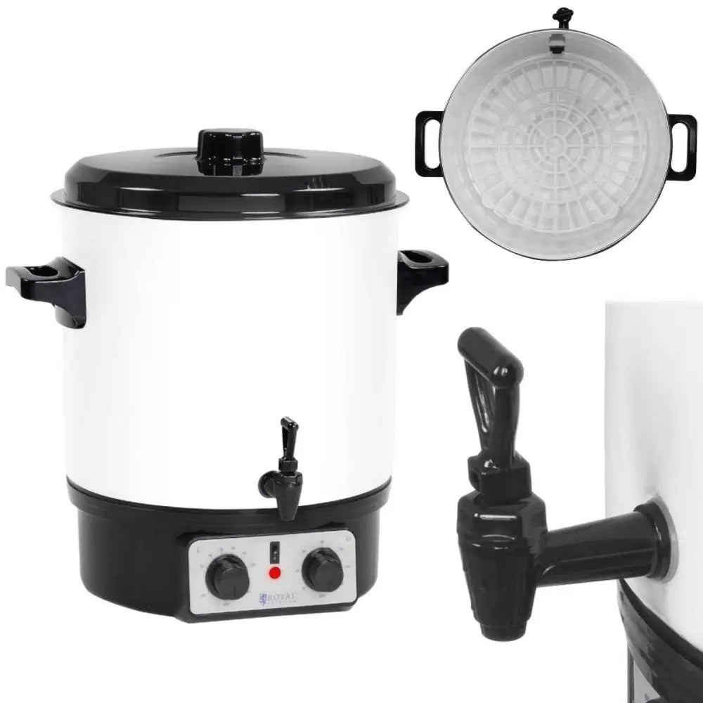 Kaffekoker Varmere Vinkoker Timer 1800w 27l