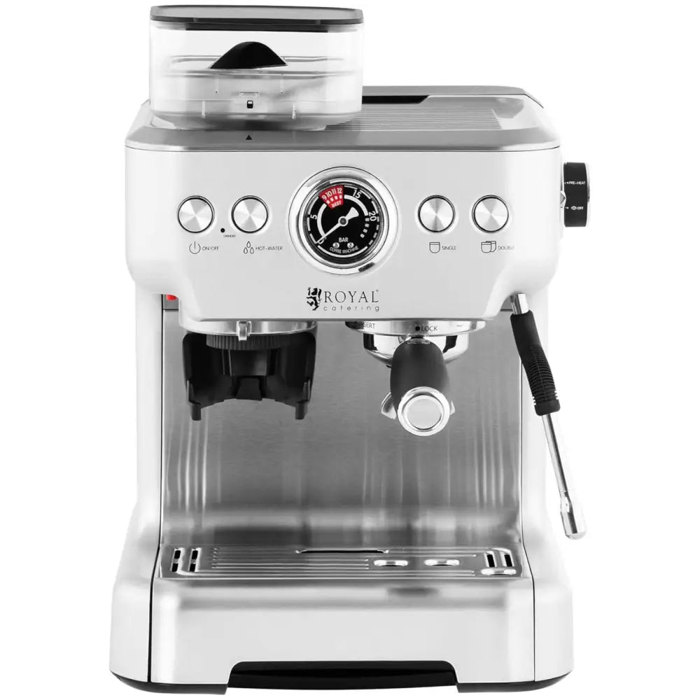 Kaffepress i Rustfritt Stål Royal Catering 20 Bar 2,5 l 1450 W.