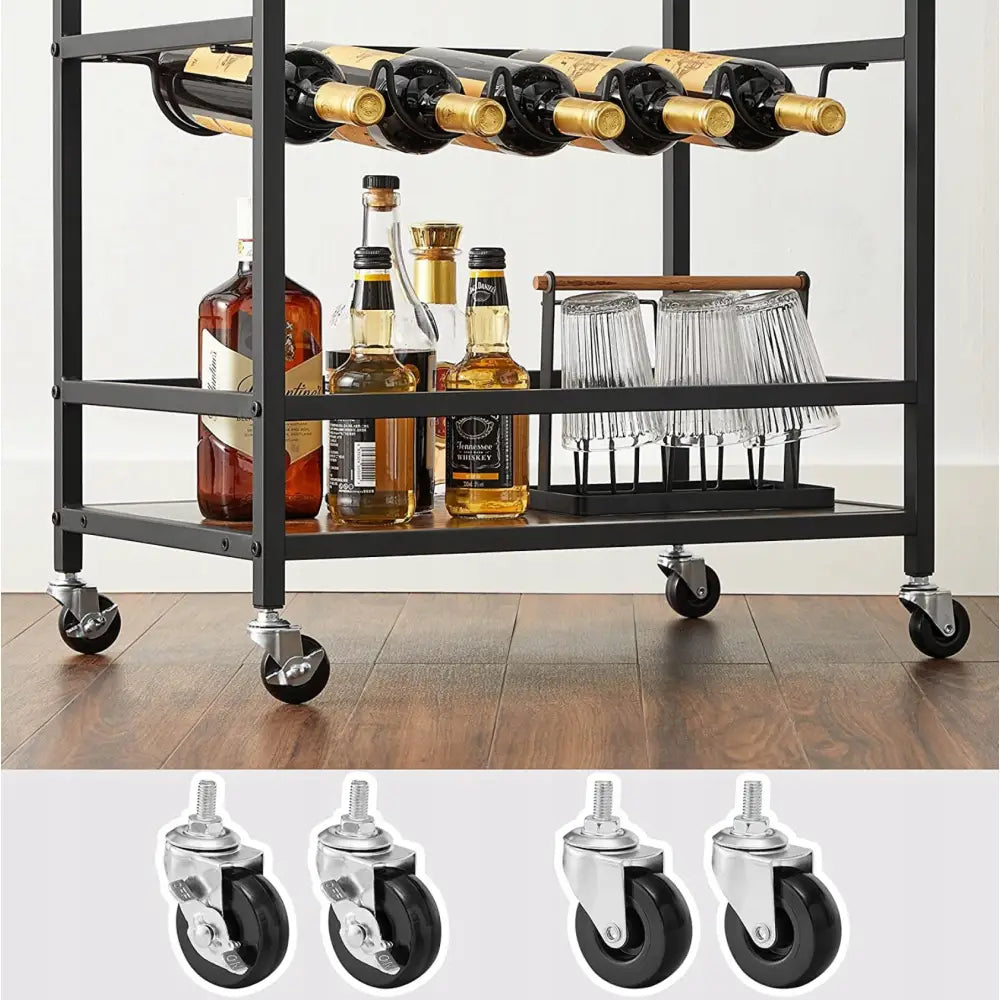 Trancherbord med Flaskeholder